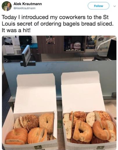 St. Louis Is Getting Roasted for Slicing Their Bagels…Wrong