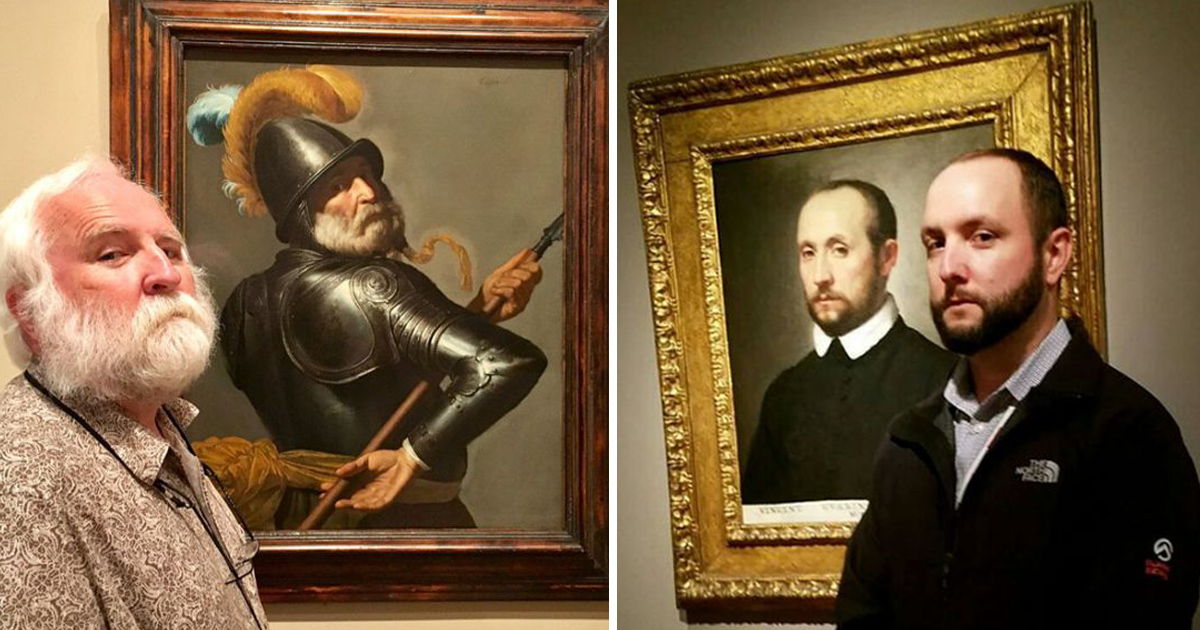 15 People Who Met Their Twins At The Museum