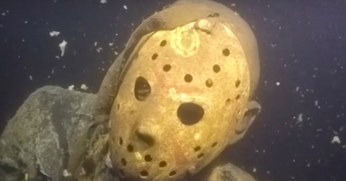 Guy Put A Jason Voorhees Statue On The Bottom Of A Minnesota Lake