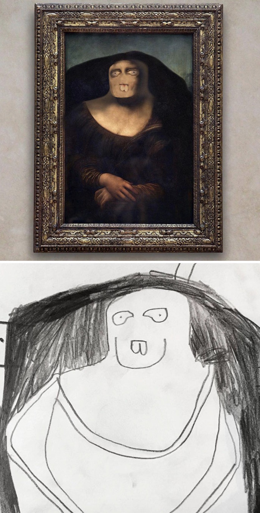 Мона Лиза Ожившая картина