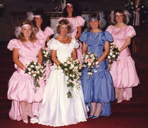 Ridiculous Vintage Bridesmaid Dresses ...