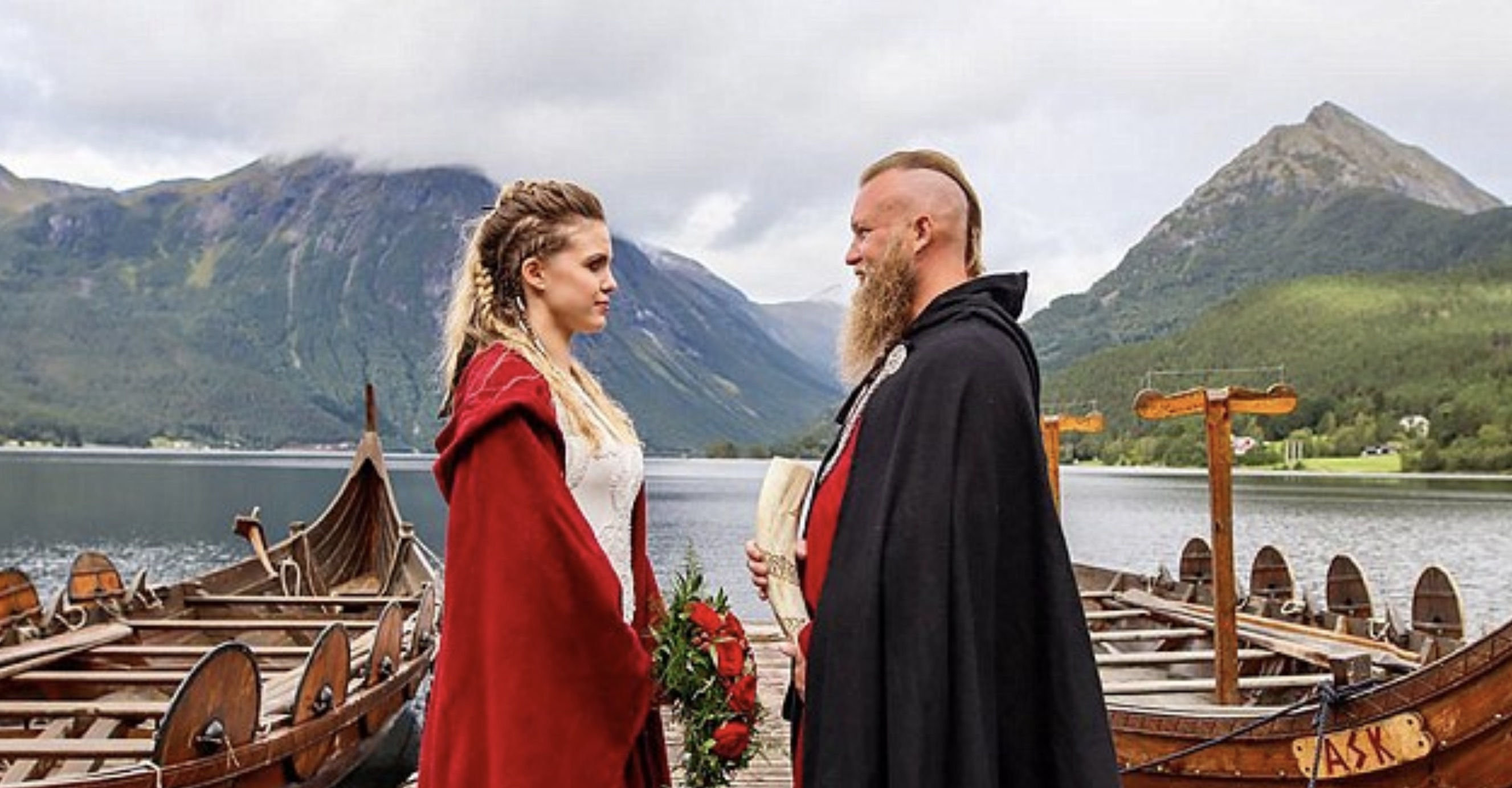 Norwegian Couple Has Authentic Viking Wedding