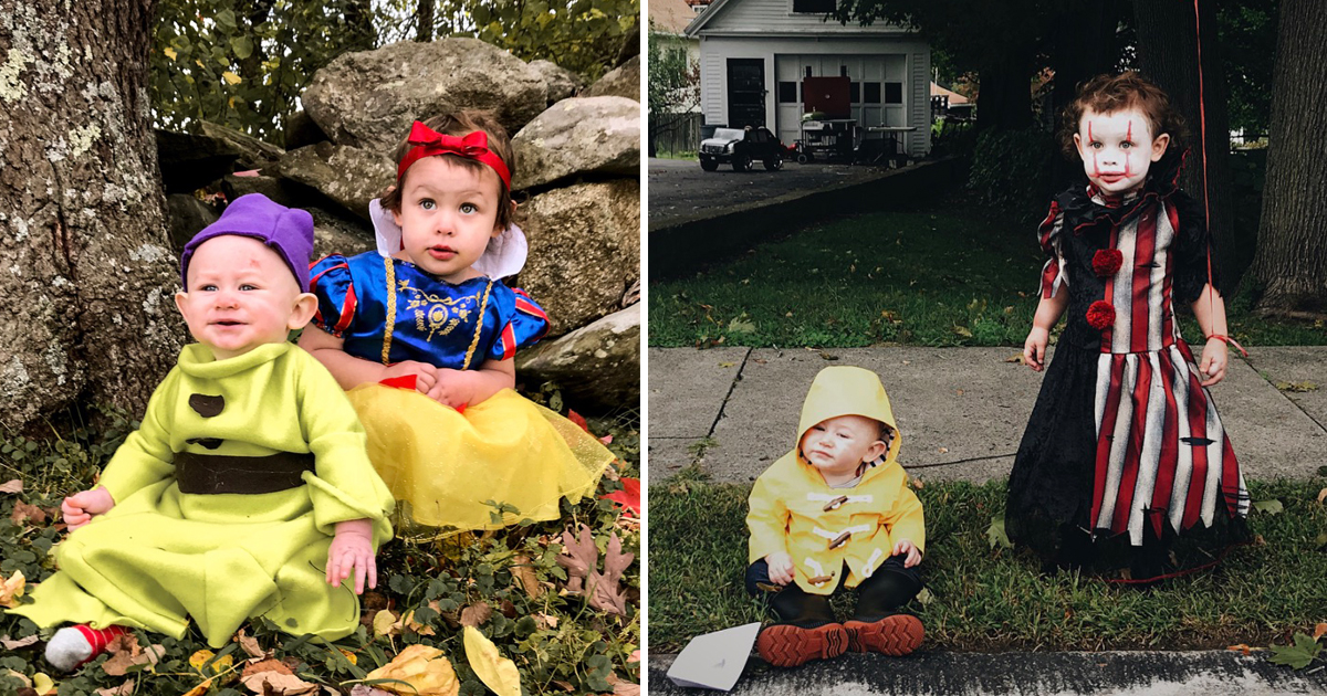 Mom Makes Her Kids 31 Halloween Costumes In 31 Days