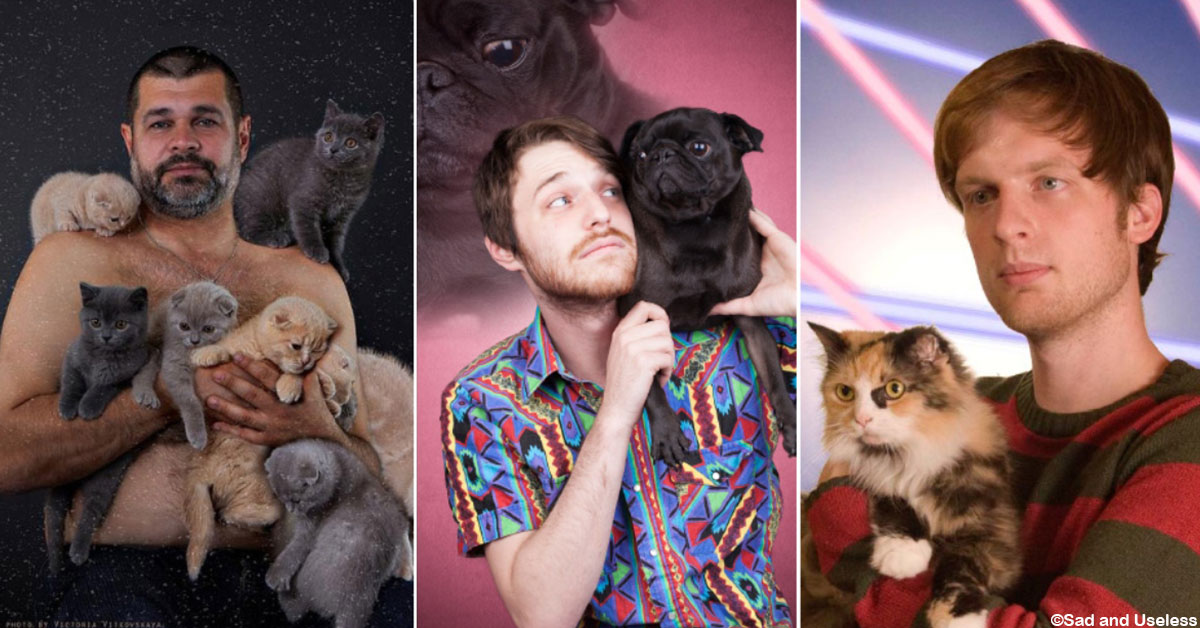 You'll Never These Amazingly Awkward Glamour Shots with Pets