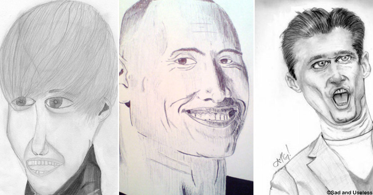 15 Examples of Really Bad Celebrity Fan Art