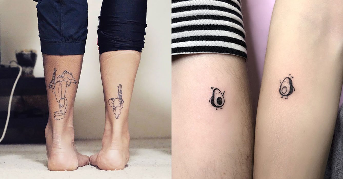 Pin by Lilly Winter on tattoo | Matching tattoos, Finger tattoo for women,  Meaningful tattoos for couples