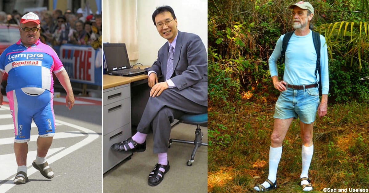 Enjoy These 11 Ridiculous Photos of Men Wearing Socks and Sandals