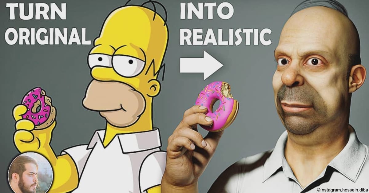 Check out These Realistic Recreations of Characters From ‘The Simpsons'