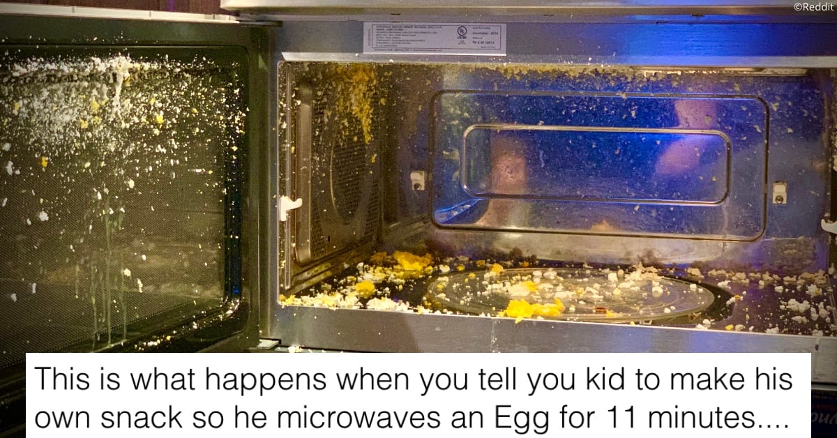13 Funny Microwave Fails for You to Enjoy
